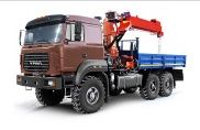 Бортовой автомобиль   Урал 4320-3171-80M с КМУ