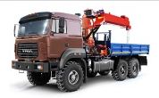 Бортовой автомобиль   Урал 4320-3171-82M с КМУ