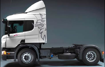 Седельный тягач   SCANIA P340LA4x2 HLA New Griffin Low