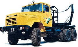 Лесовозный тягач   КрАЗ 64372