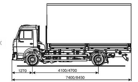 Бортовой автомобиль   КамАЗ 4308 6037-28-R4