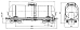 Переоборудованный вагон-цистерна для сжиженных углеводородных газов, прошедший КРП. Модель 15-1440-50
