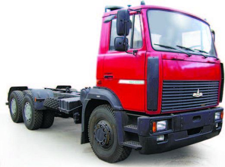 Шасси   МАЗ 6303W4-447-000