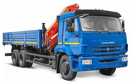 Бортовой автомобиль   КамАЗ 6586-002-01-KMU