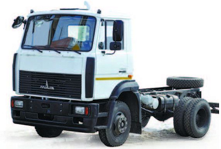 Шасси   МАЗ-4380W2-440-001